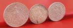 Duitsland. Deutsches Reich. Numismatic set of 3 x Silver, Postzegels en Munten