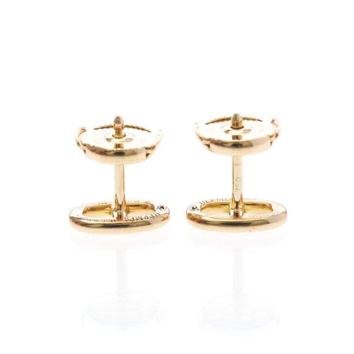 Hermès - Oorbellen roze goud, Bijoux, Sacs & Beauté, Boucles d'oreilles