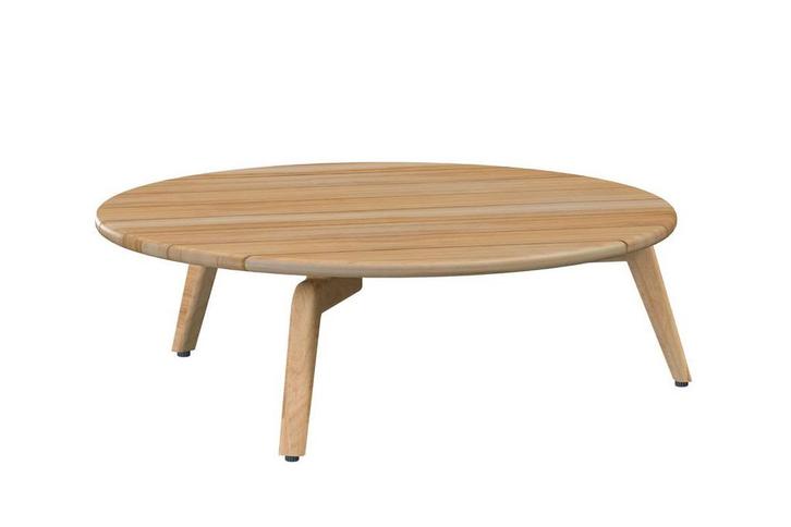 4 Seasons Outdoor Zucca teak tafel Ø 90 cm |, Tuin en Terras, Tuinsets en Loungesets
