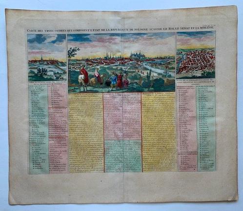 Polen - Cracow, Warschau en Vilnius; Henri Chatelain - Carte, Boeken, Atlassen en Landkaarten