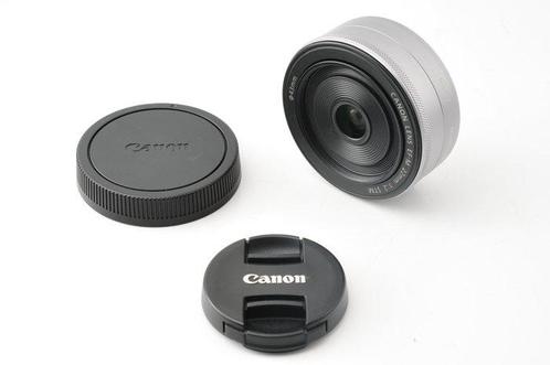 Canon EF-M 22mm F2 STM Silver [#245] Objectif d’appareil, Audio, Tv en Foto, Fotocamera's Digitaal