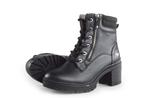 Mustang Veterboots in maat 38 Zwart | 5% extra korting, Verzenden, Zwart, Overige typen, Zo goed als nieuw