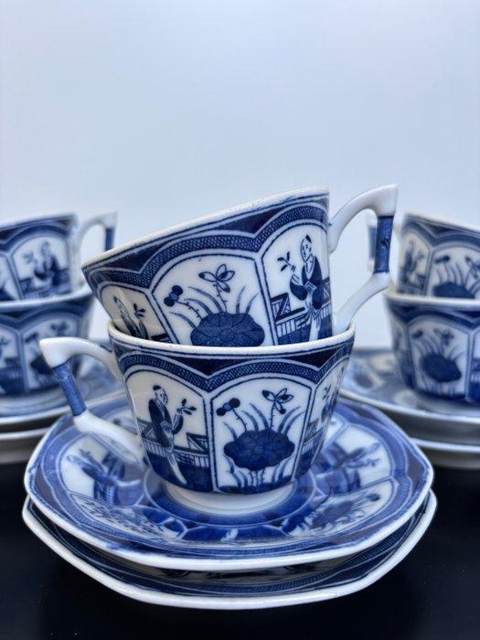 Mosa Maastricht - Theeservies (16) - 726 - Keramiek -, Antiquités & Art, Antiquités | Meubles | Tables