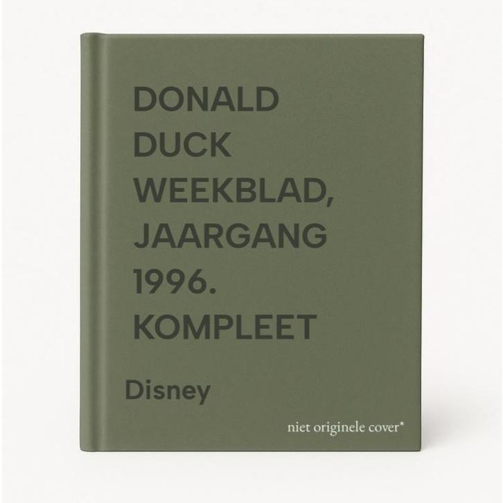 DONALD DUCK WEEKBLAD, JAARGANG 1996. KOMPLEET 8710722677153, Boeken, Overige Boeken, Gelezen, Verzenden