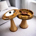 Keukencontainer - Vintage handgemaakt sheeshamhout -