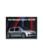 1999 RENAULT CLIO V6 LEAFLET FRANS, Nieuw