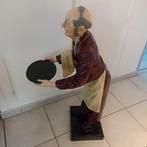 Beeld, garçon de café - 90 cm - Hars - 1990