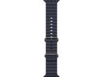 Apple Watch 49mm Ocean Band - Natural Titanium Finish - Navy, Verzenden, Zo goed als nieuw
