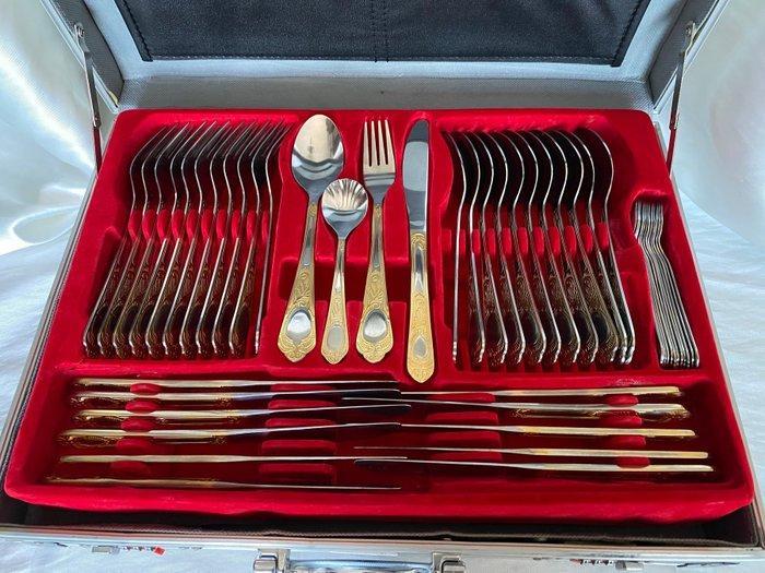 Bestekset voor 12 personen (84) - Bestecke Solingen - serie, Antiek en Kunst, Antiek | Meubels | Tafels