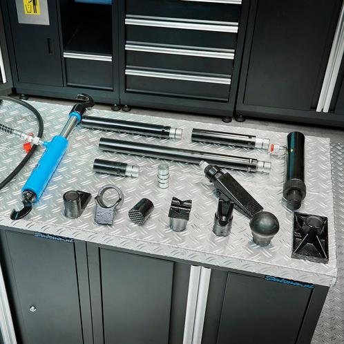 Datona Hydraulische uitdeukset en trekpers - Datona, Doe-het-zelf en Bouw, Gereedschap | Overige machines, Ophalen of Verzenden