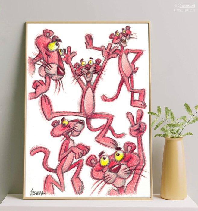 Joan Vizcarra Crayon - Pink Panther Model Sheet – Hand, Cd's en Dvd's, Dvd's | Tekenfilms en Animatie