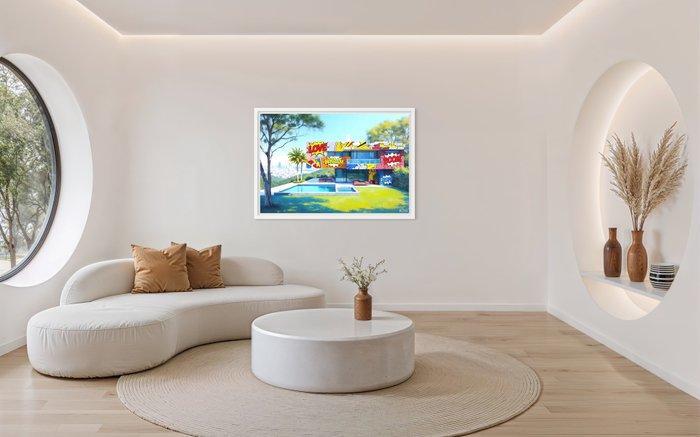 KOYA (1967) - Liechtenstein House Toile 1/1 XXL, Antiek en Kunst, Kunst | Schilderijen | Modern