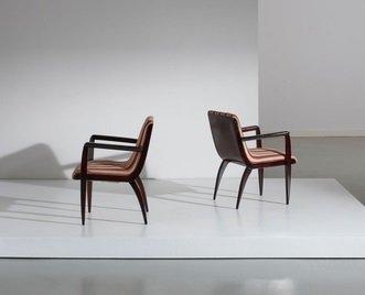 Fauteuil (2) - Hout, Textiel, Antiek en Kunst, Antiek | Meubels | Stoelen en Sofa's