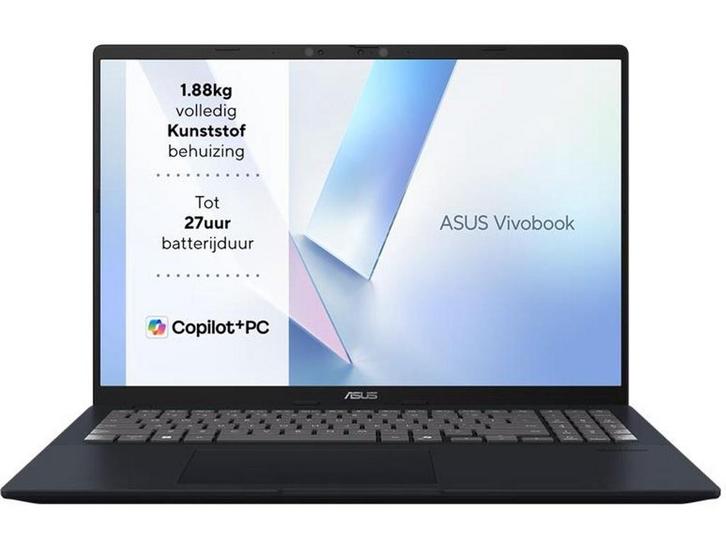 ASUS Vivobook 16 X1607QA-MB112W - Laptop - Copilot+ AI - 16, Computers en Software, Windows Laptops, Zo goed als nieuw, Verzenden