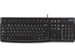 Logitech -  Toetsenbord K120 Azerty Zwart, Computers en Software, Verzenden, Logitech, Bedraad, Nieuw