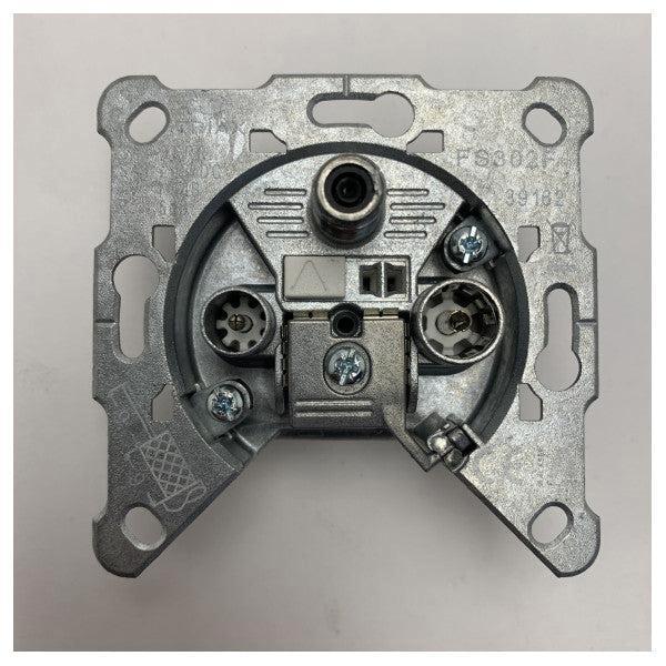 Bieden: Hirschmann TV/FM/SAT Wall Socket - Durable Metal Ma, Watersport en Boten, Navigatiemiddelen en Scheepselektronica, Ophalen of Verzenden