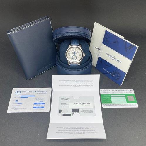 Ulysse Nardin - Macho Palladium 950 - 278-70/609 - Homme -, Handtassen en Accessoires, Horloges | Heren