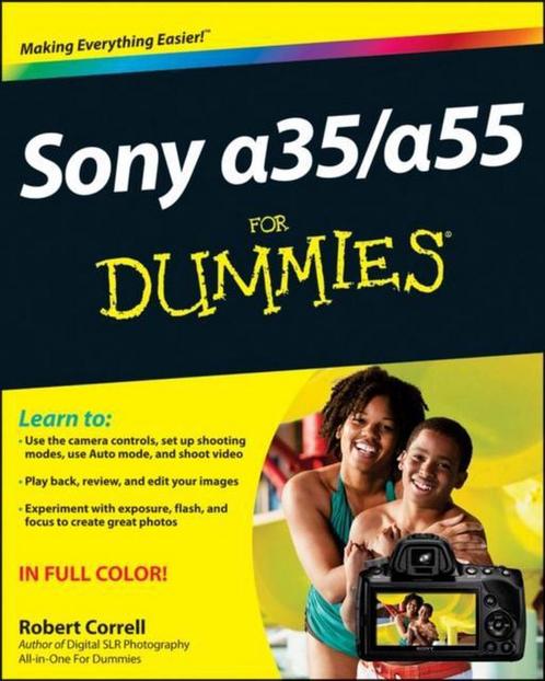 Sony Alpha Slt-A35/A55 For Dummies 9781118176849, Boeken, Overige Boeken, Gelezen, Verzenden