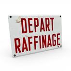 Emaille bord Retour Eau Raffinage - Enseigne en émail -