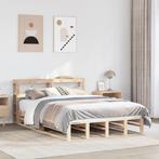 vidaXL Bedframe zonder matras massief grenenhout 140x200 cm, Verzenden, Nieuw