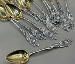 Koffielepel (12) - .813 zilver - Finse 813 lepels in doos, Antiek en Kunst
