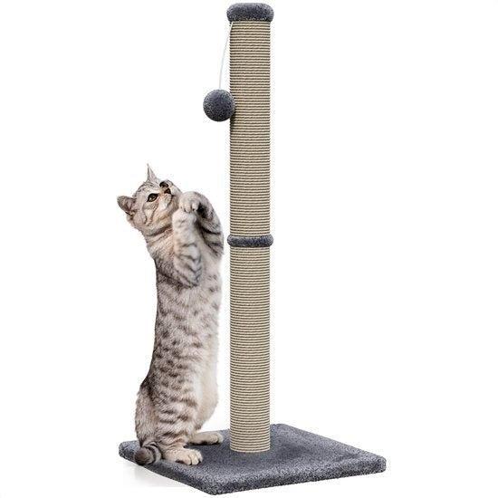 2dekans | Avalo Krabpaal met Speelballetje - 36x36x74 -, Dieren en Toebehoren, Katten-accessoires, Ophalen of Verzenden