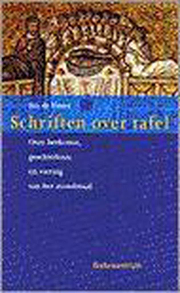 SCHRIFTEN OVER TAFEL 9789023906643 J. de Visser, Boeken, Godsdienst en Theologie, Gelezen, Verzenden