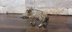 Pierre Chenet (XX-XXI) - sculptuur, Le Sanglier - 4 cm -