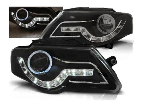 Daylight Black LED DRL geschikt voor VW Passat B6 3C, Auto-onderdelen, Verlichting, Nieuw, Volkswagen, Verzenden
