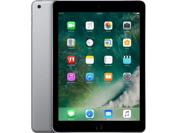 Apple iPad - Wi-Fi - 128GB - Grijs (2017), Computers en Software, Apple iPads, Zo goed als nieuw, Verzenden