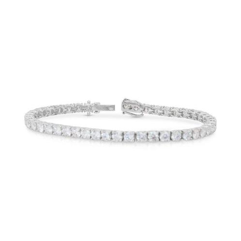 Armband - 18 karaat Witgoud - 9.50ct. tw. Diamant, Handtassen en Accessoires, Armbanden