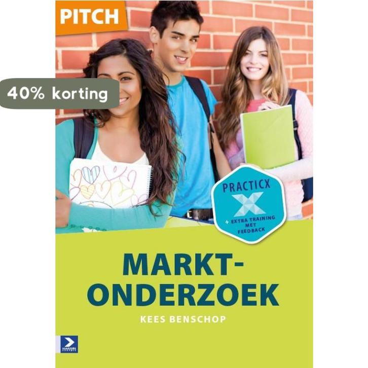 Marktonderzoek / Pitch 9789039527863 Kees Benschop, Livres, Livres scolaires, Envoi