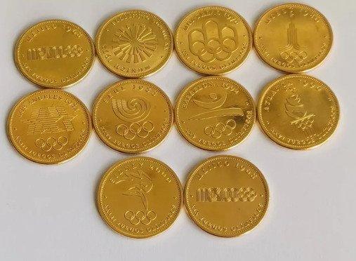 Coleccion Monedas de Oro 22k Juegos Olimpicos, Verzamelen, Overige Verzamelen