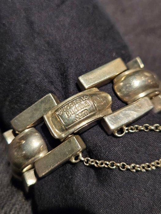 Zonder minimumprijs - Buddha to Buddha - Armband Zilver -, Handtassen en Accessoires, Armbanden