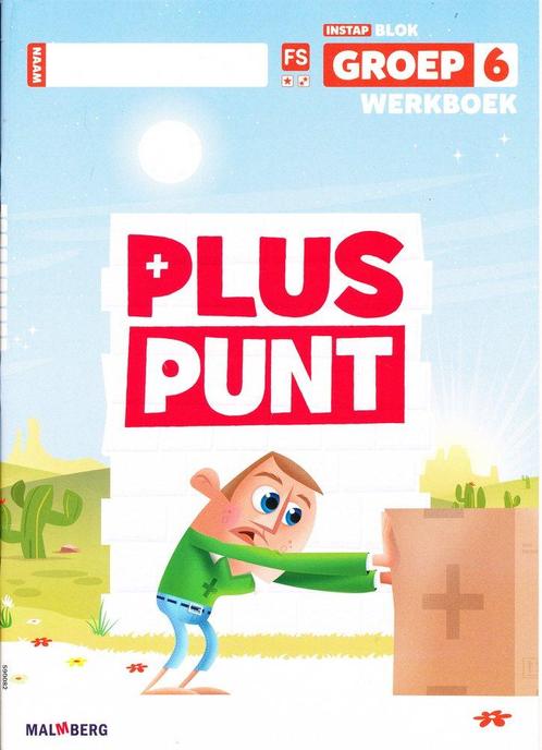 Pluspunt versie 4 Werkboek Instapblok groep 6 FS (per stuk), Livres, Livres scolaires, Envoi