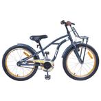 vidaXL Kinderfiets 18 Inch voor 5-7 jaar oud Donkergrijs, Fietsen en Brommers, Verzenden, Nieuw