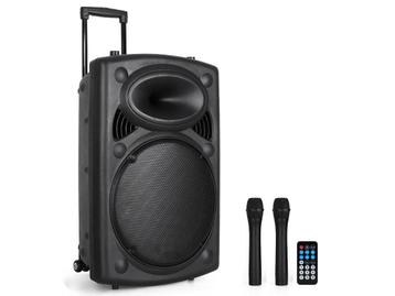 Qtx QR12PABT Mobiele Bluetooth Luidspreker USB/SD/VHF FM, Nieuw