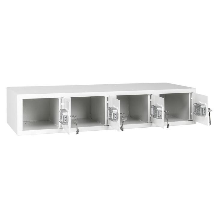 MustangSafes Pistoolkluis unit enkel 4 kluisjes, Huis en Inrichting, Brandblussers en Brandkasten, Brandkast, Nieuw, Verzenden