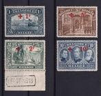 België 1918 - de 4 hoogste waarden uit de reeks Rode Kruis,, Gestempeld