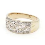 Bague - 14 carats Or jaune Diamant (Naturelle), Bijoux, Sacs & Beauté, Bagues
