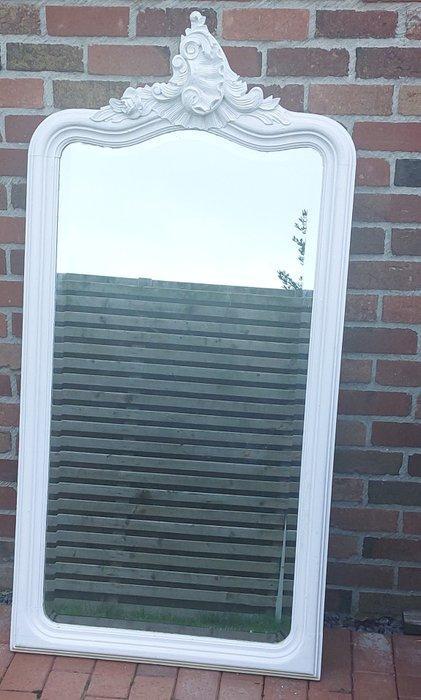 Parijs - Handgemaakt - Spiegel- Barok - Eik - Rococo kuif, Antiek en Kunst, Curiosa en Brocante