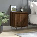 vidaXL Table de chevet chêne marron 40x30x50 cm bois, Verzenden