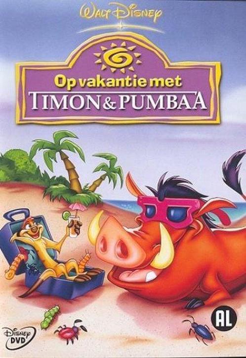 Op vakantie met Timon and Pumbaa (dvd tweedehands film), Cd's en Dvd's, Dvd's | Actie, Ophalen of Verzenden