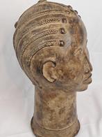 Bronzen hoofd (Zonder Minimumprijs), Antiek en Kunst, Kunst | Niet-Westerse kunst