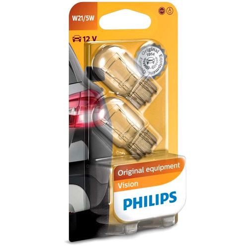 Philips W21/5W Vision 21/5W 12V 12066B2 Autolampen, Auto-onderdelen, Verlichting, Nieuw, Ophalen of Verzenden