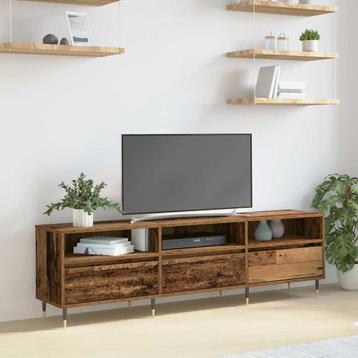 vidaXL TV Kast Oud hout 150 x 30 x 44.5 cm Bewerkt hout, Verzenden