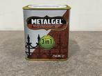 Veiling - 6x Metalgel gelverf 3-in-1 antraciet metallic 750m, Doe-het-zelf en Bouw, Verf, Beits en Lak, Nieuw