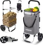 Arebos 3-in-1 boodschappentrolley, groot, 56 liter, winkelwa, Huis en Inrichting, Verzenden, Nieuw