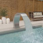 vidaXL Fontaine de piscine 22x60x70 cm acier inoxydable, Verzenden