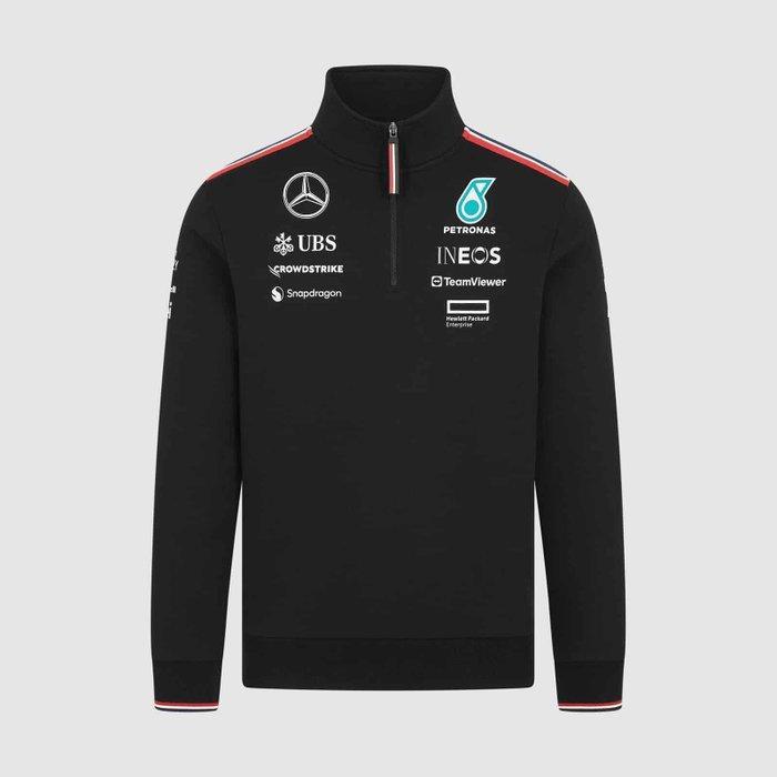 Mercedes Official MAPF1 RP Mens 1/4 ZIP Black XXL 2024 -, Collections, Marques automobiles, Motos & Formules 1